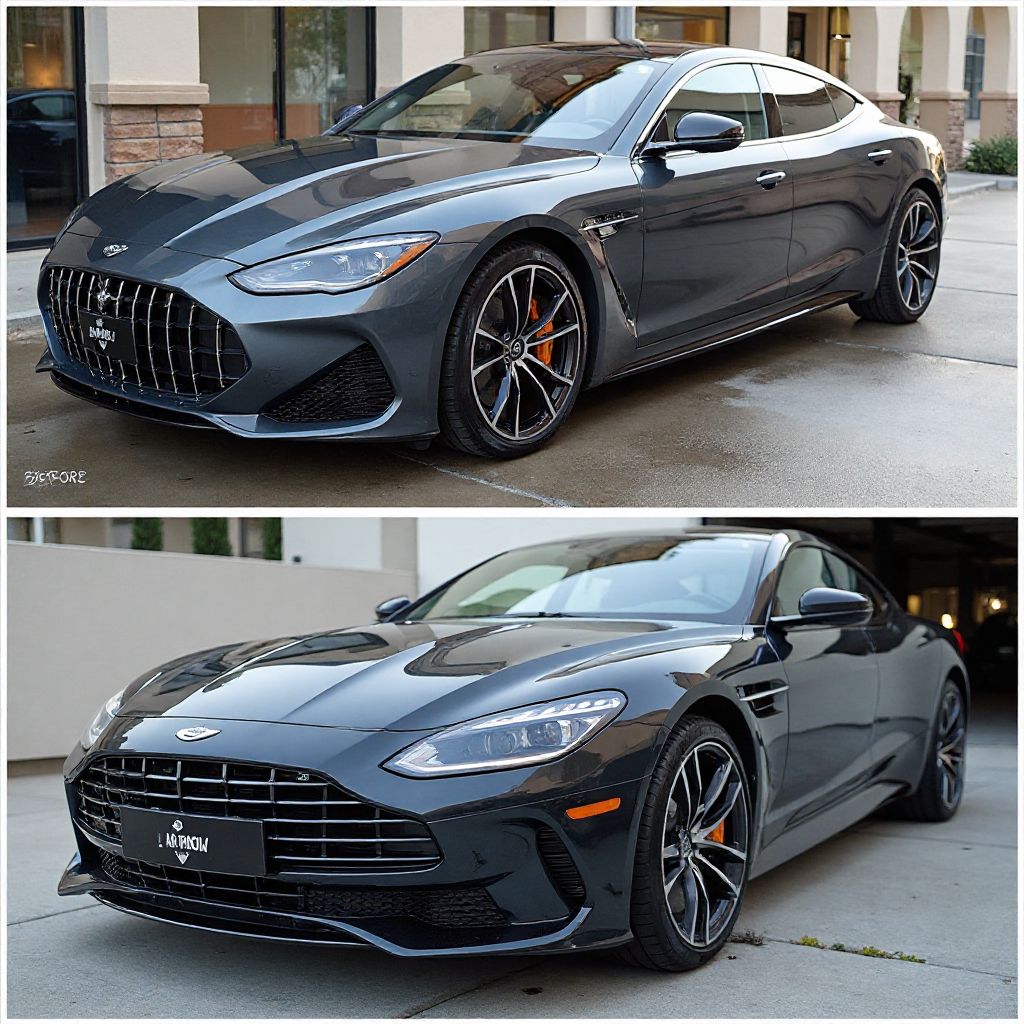 Before and After Wash